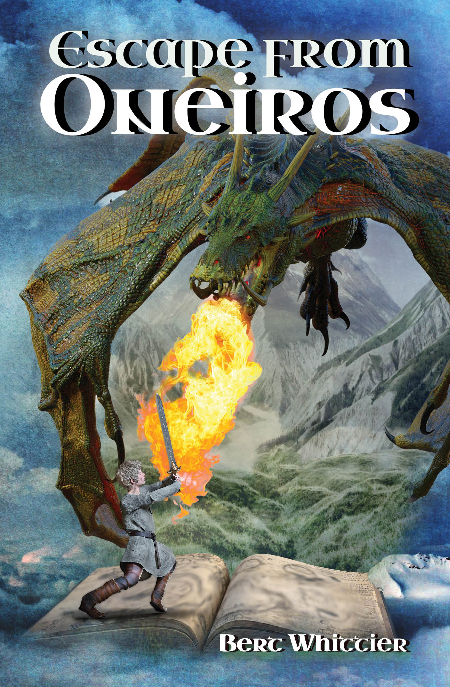 The book cover for Escape from Oneiros